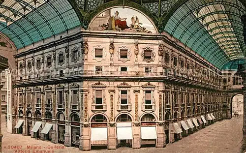 AK / Ansichtskarte Milano Galleria Vittorio Emanuele Kat. Italien