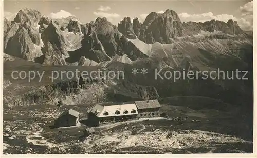 AK / Ansichtskarte Dolomiten Albergo Monte Pez Kat. Italien