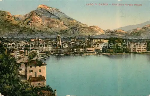 AK / Ansichtskarte Lago di Garda Riva della Strada Ponale Kat. Italien