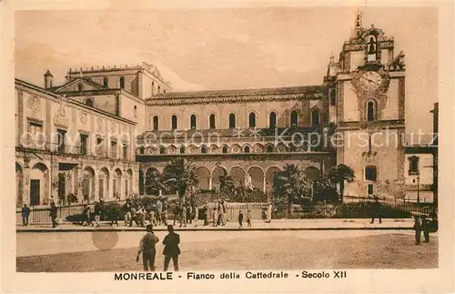 AK / Ansichtskarte Monreale Fianco della Cattedrale Secolo XII Kat. Italien