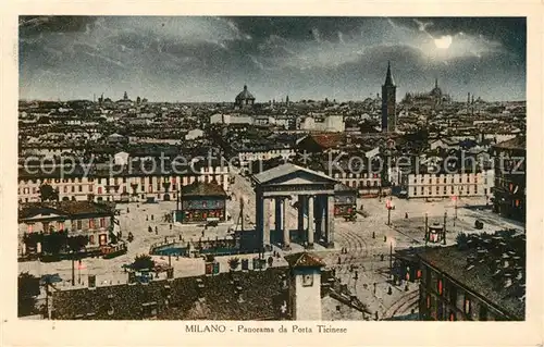 AK / Ansichtskarte Milano Panorama Porta Ticinese Kat. Italien