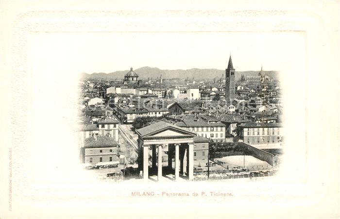AK / Ansichtskarte Milano Panorama Porte Ticinese Kat. Italien Nr ... AK / Ansichtskarte Milano Panorama Porte Ticinese Kat. Italien Nr ...