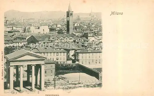 AK / Ansichtskarte Milano Panorama Kat. Italien