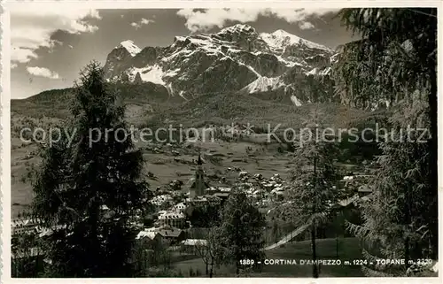 AK / Ansichtskarte Cortina d Ampezzo Panorama Kat. Cortina d Ampezzo
