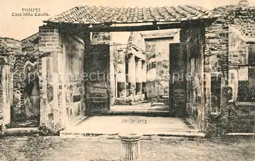 AK / Ansichtskarte Pompei Casa della Caccia