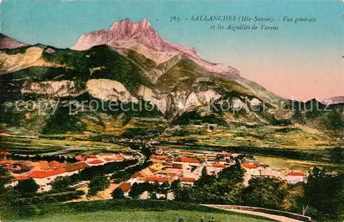 AK / Ansichtskarte Sallanches Panorama Aiguilles de Varens Kat. Sallanches