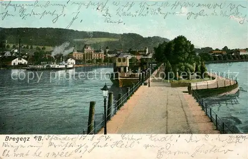 AK / Ansichtskarte Bregenz Bodensee Panorama