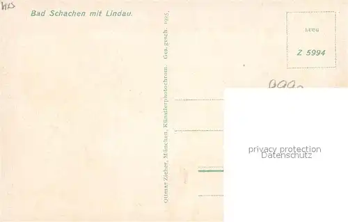 AK / Ansichtskarte Bad Schachen Lindau Fliegeraufnahme Lindau Kat. Lindau (Bodensee)