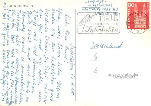 AK / Ansichtskarte Grindelwald Berghuette  Kat. Grindelwald
