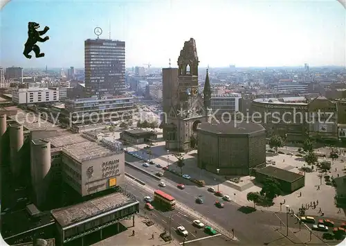 AK / Ansichtskarte Berlin Kaiser Wilhelm Gedaechtnis Kirche Kat. Berlin