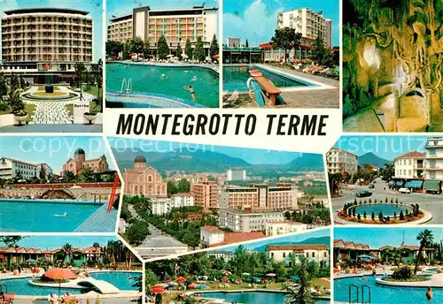 AK / Ansichtskarte Montegrotto Terme Teilansichten Kat. 