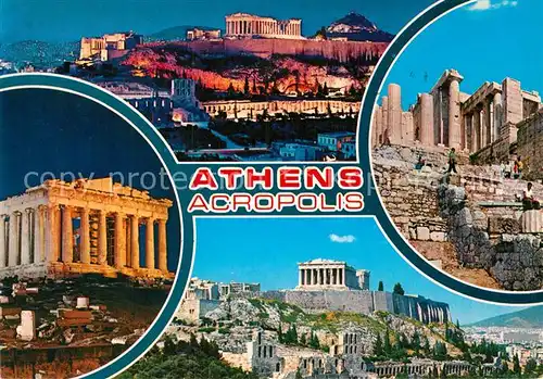AK / Ansichtskarte Athens Athen Acropolis Kat. Griechenland