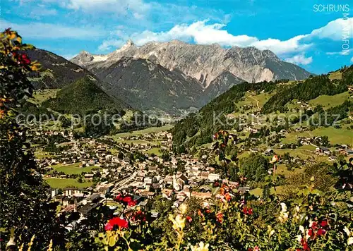 AK / Ansichtskarte Schruns Vorarlberg Zimba Vandanser Steinwand  Kat. Schruns