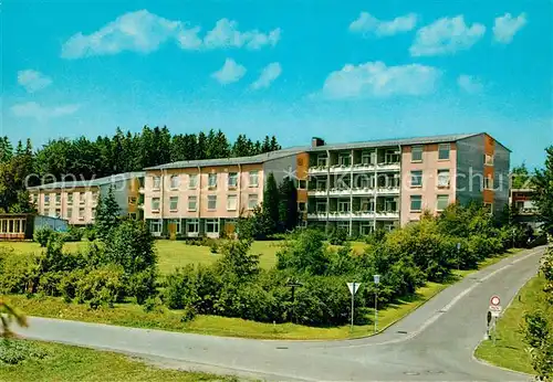 AK / Ansichtskarte Bad Steben Sanatorium Frankenwarte im Frankenwald Kat. Bad Steben