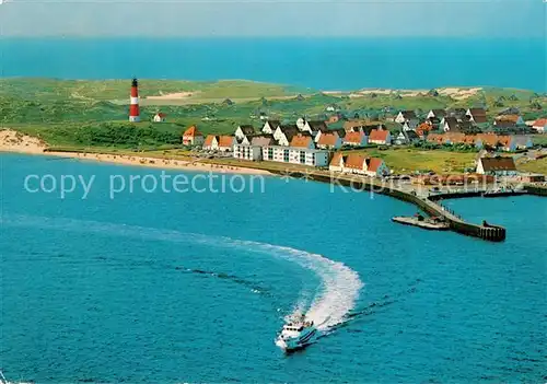 AK / Ansichtskarte Hoernum Sylt Nordseebad Fliegeraufnahme Kat. Hoernum (Sylt)