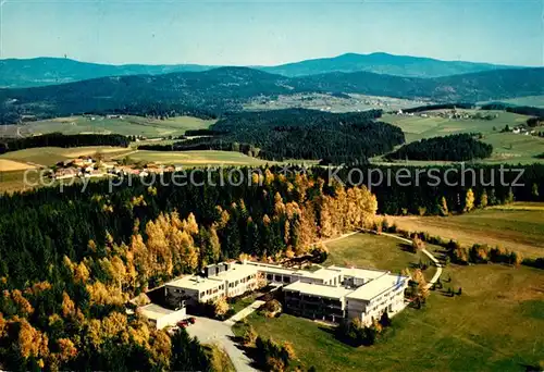 AK / Ansichtskarte Regen Muetterkurheim Weissenstein Bayerischer Wald Fliegeraufnahme Kat. Regen