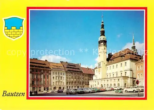 AK / Ansichtskarte Bautzen Markt und Rathaus Kat. Bautzen