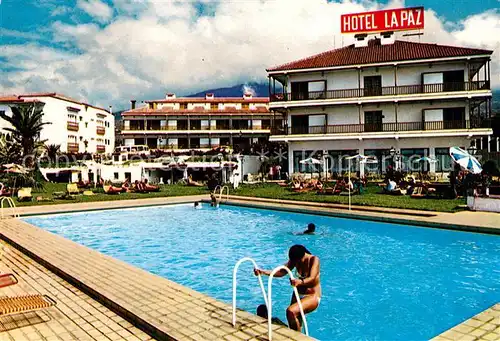 AK / Ansichtskarte Puerto de la Cruz Hotel La Paz Schwimmbad Kat. Puerto de la Cruz Tenerife