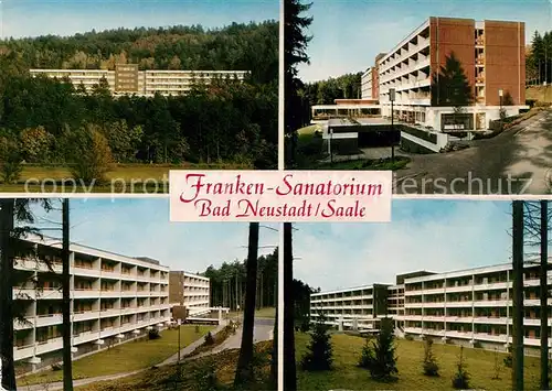 AK / Ansichtskarte Bad Neustadt Franken Sanatorium Details Kat. Bad Neustadt a.d.Saale