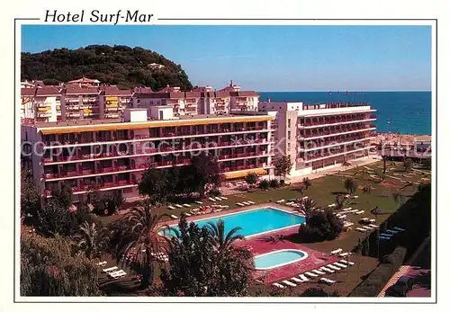 AK / Ansichtskarte Lloret de Mar Surf Mar Hotel Kat. Costa Brava Spanien