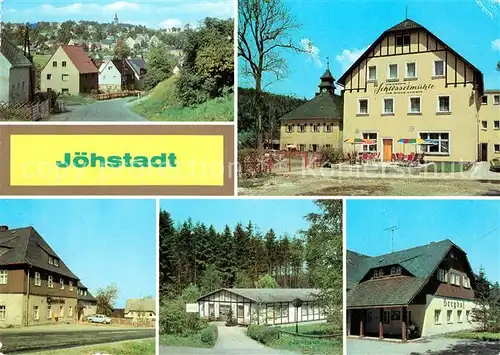 AK / Ansichtskarte Duerrenberg Joehstadt Ferienheim Schloesselmuehle Jugendherberge Bruno Kuhn Erholungsheim der Bezirkshandwerkskammer Handwerker Erholungsheim Berghof Kat. Joehstadt