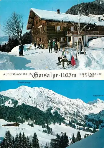 AK / Ansichtskarte Reichenbach Nesselwang Alpengasthaus Gaisalpe