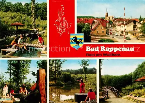 AK / Ansichtskarte Bad Rappenau Rast am Waldsee Details Kat. Bad Rappenau