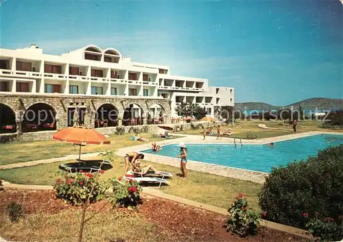 AK / Ansichtskarte Crete Kreta Elounda Beach Hotel Aghios Nikolaos Kat. Insel Kreta