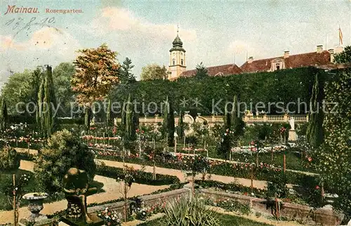 AK / Ansichtskarte Mainau Rosengarten Kat. Konstanz