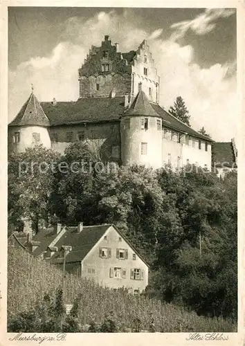 AK / Ansichtskarte Meersburg Bodensee Altes Schloss Kupfertiefdruck Kat. Meersburg