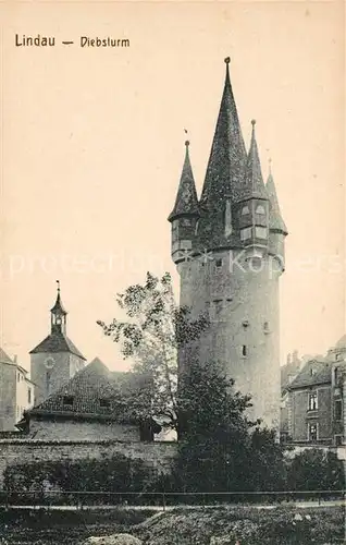 AK / Ansichtskarte Lindau Bodensee Diebesturm Kat. Lindau (Bodensee)