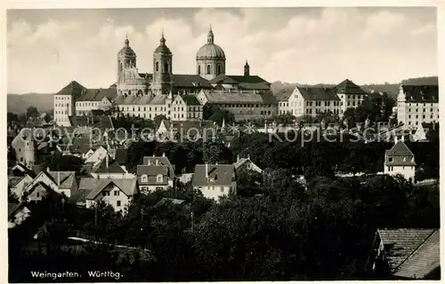 AK / Ansichtskarte Weingarten Wuerttemberg Schloss 