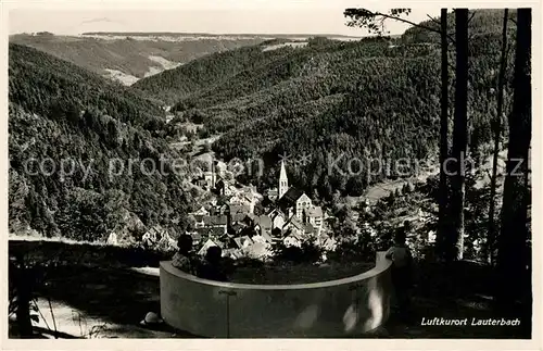 AK / Ansichtskarte Lauterbach Schwarzwald Panorama Kat. Lauterbach