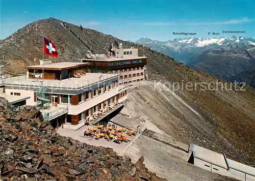 AK / Ansichtskarte Davos Parsenn GR Bergrestaurant Weissfluhjoch  Kat. Davos