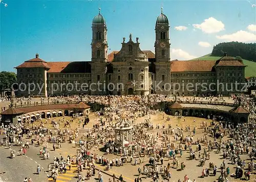 AK / Ansichtskarte Einsiedeln SZ Grosser Pilgertag  Kat. Einsiedeln