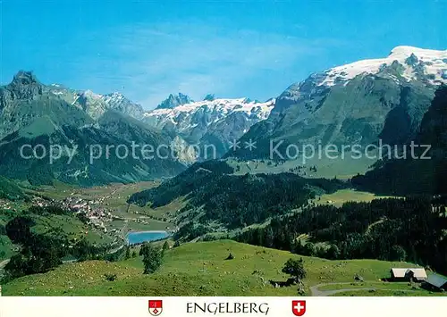 AK / Ansichtskarte Engelberg OW Hahnen Spannoerter Titlis  Kat. Engelberg