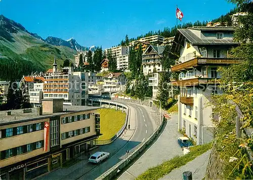 AK / Ansichtskarte Arosa GR Dorfstrasse Kat. Arosa