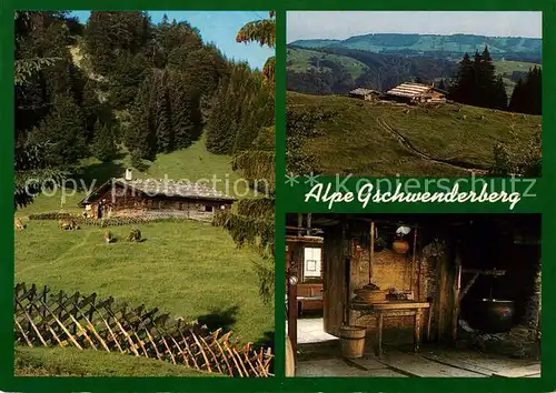 AK / Ansichtskarte Buehl Alpsee Alpe Gschwenderberg Denkmalschutz Landschaftspanorama Kat. Immenstadt i.Allgaeu