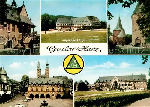 AK / Ansichtskarte Goslar Jugendherberge Hotel Kaiserworth Turm Kat. Goslar