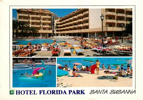 AK / Ansichtskarte Santa Susanna Hotel Florida Park Swimmingpool Kat. Barcelona