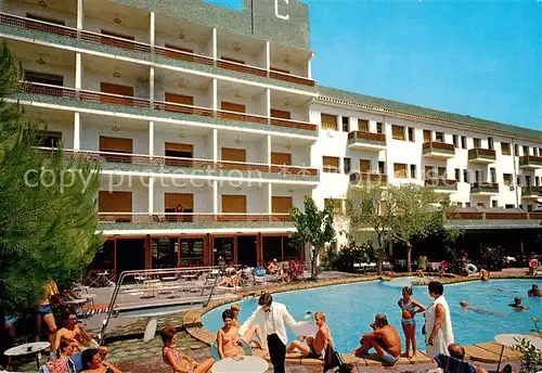 AK / Ansichtskarte Calafell Hotel Canada Piscina y jardin Kat. Spanien