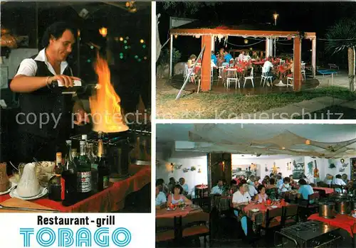 AK / Ansichtskarte Puerto Rico Gran Canaria Restaurant grill Tobago Gastraeume Kat. Gran Canaria