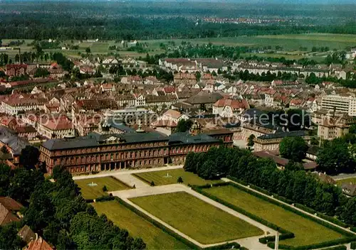 AK / Ansichtskarte Rastatt Schloss Fliegeraufnahme Kat. Rastatt