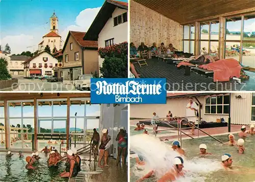 AK / Ansichtskarte Birnbach Rottal Ortsansicht Rottal Terme Ruheraum Thermalschwimmbad