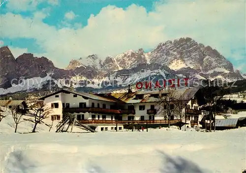 AK / Ansichtskarte Cortina d Ampezzo Albergo Ristorante Tiziano Kat. Cortina d Ampezzo