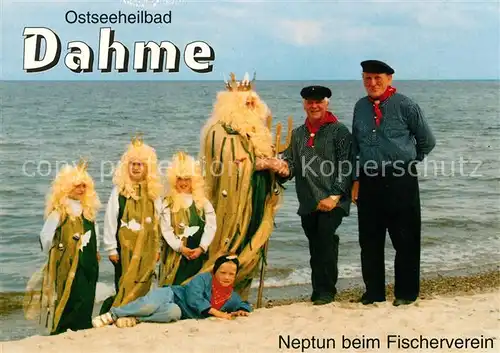 AK / Ansichtskarte Dahme Ostseebad Neptun beim Fischerverein Kat. Dahme