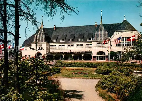 AK / Ansichtskarte Westerland Sylt Kurhaus Kat. Westerland