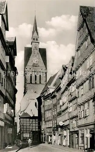 AK / Ansichtskarte Hannover Marktkirche Kramerstrasse  Kat. Hannover