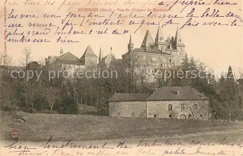 AK / Ansichtskarte Murinais Schloss Kat. Murinais