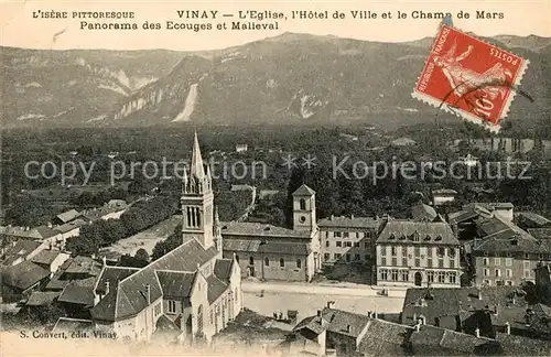 AK / Ansichtskarte Vinay Isere Altstadt Kirche Kat. Vinay